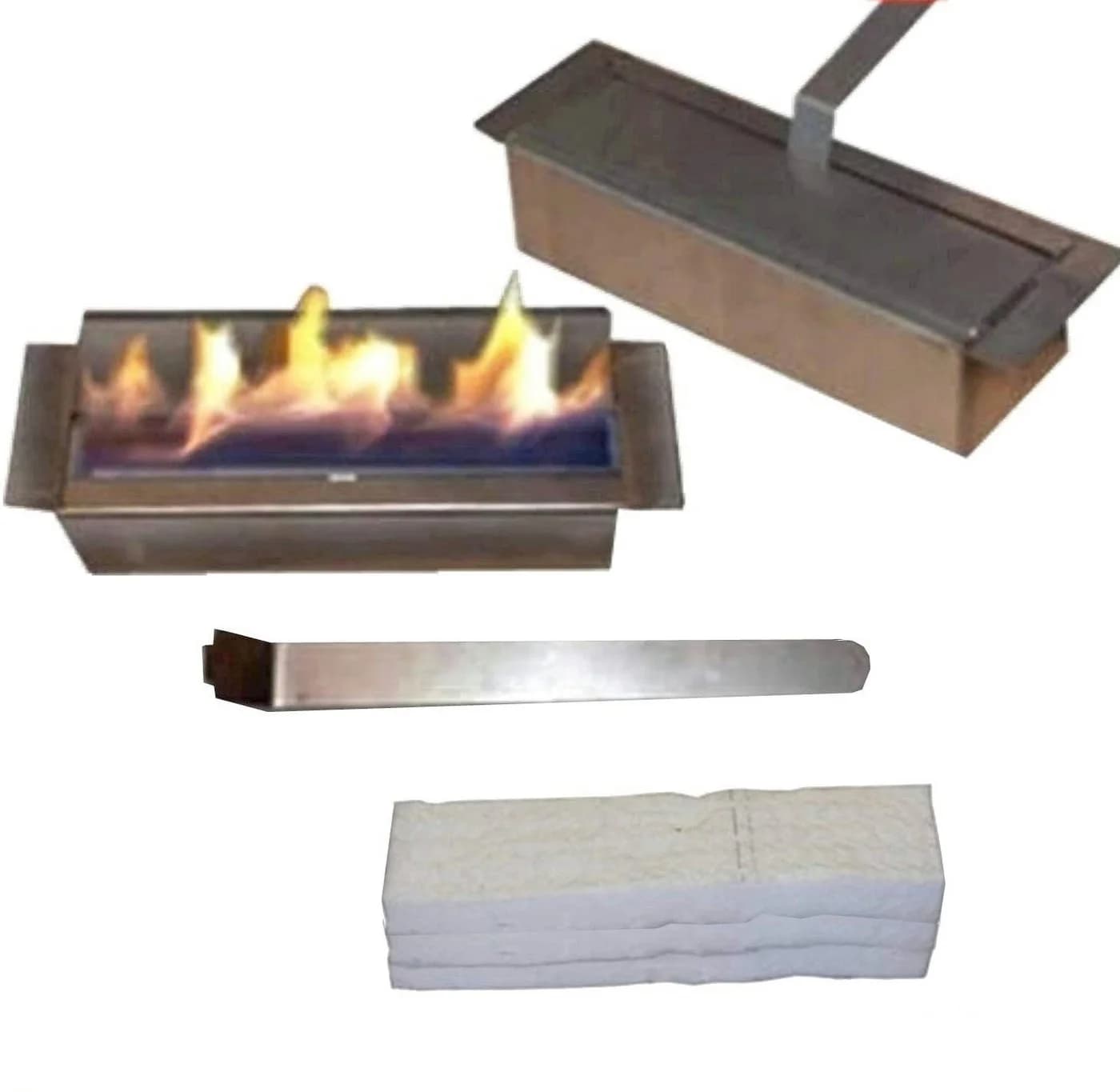 Kaminbau Mierzwa Bio-Ethanol Brenner Edelstahl - Bild 2