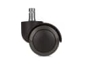hjh OFFICE Stuhlrollen 5er Pack Hartboden 11mm 50mm Metall Kunststoff Bild 3