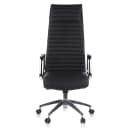 hjh OFFICE Chefsessel ASPERA 20 Leder Schwarz mit Synchronmechanik Bild 1
