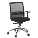 hjh OFFICE Bürostuhl PORTO PRO Stoff/Netzstoff mit Armlehnen Bild 1