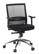 hjh OFFICE Bürostuhl PORTO PRO Stoff/Netzstoff mit Armlehnen Bild 2