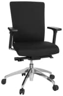 hjh OFFICE Profi Bürostuhl ASTRA BASE Stoff mit Armlehnen höhenverstellbar Bild 2