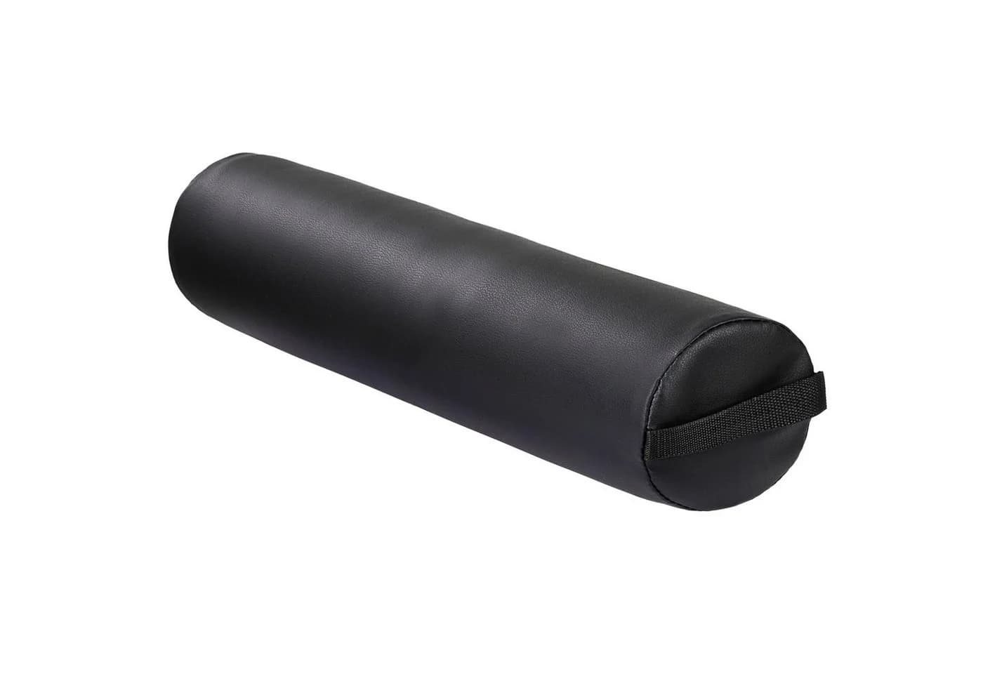 tectake Nackenrolle Massage Lagerungsrolle Schwarz Kunstleder - Bild 2