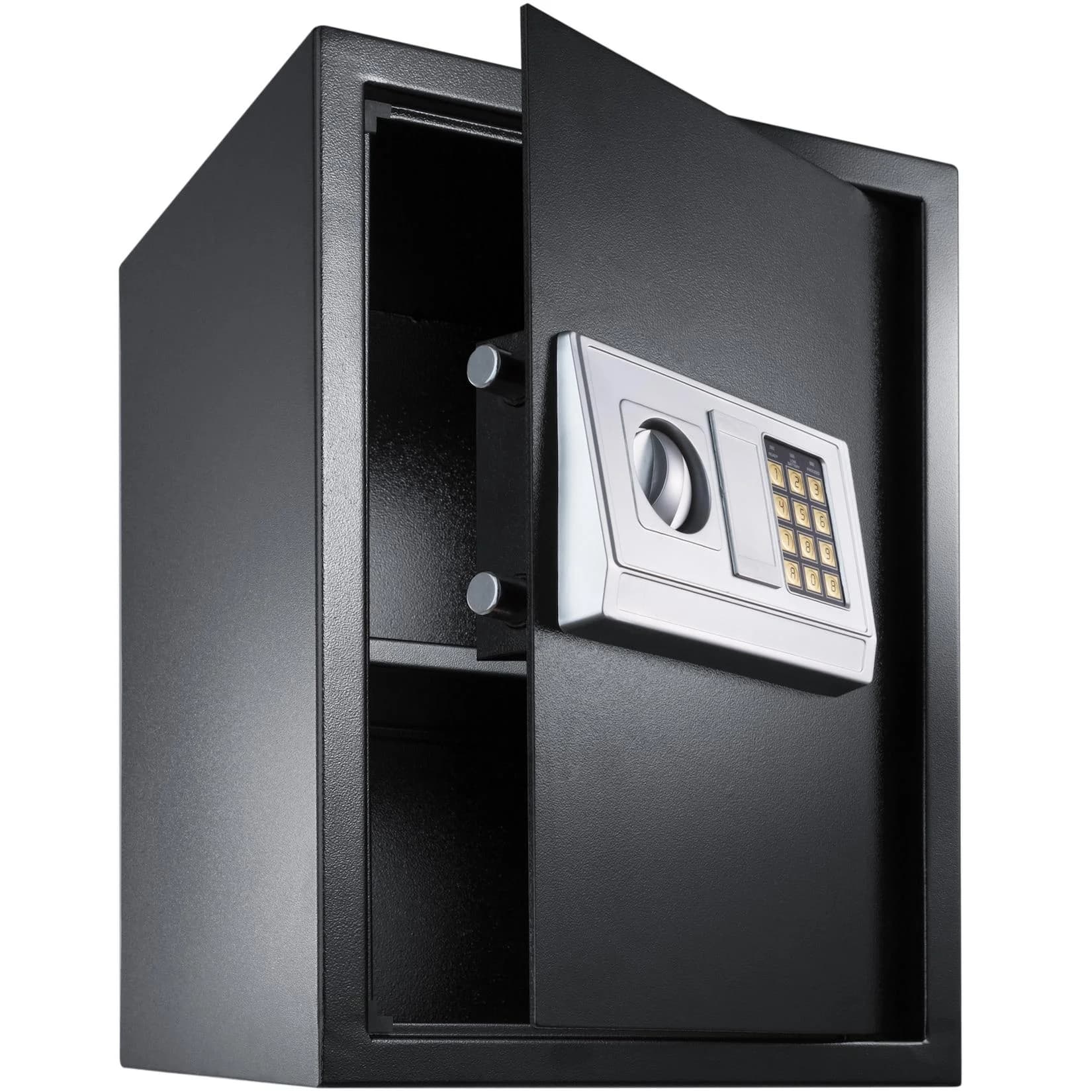 tectake® Elektronischer Safe mit Doppelbolzen-Verschlusssystem