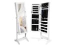 tectake Schmuckschrank mit Ganzkörperspiegel, abschließbar Bild 3
