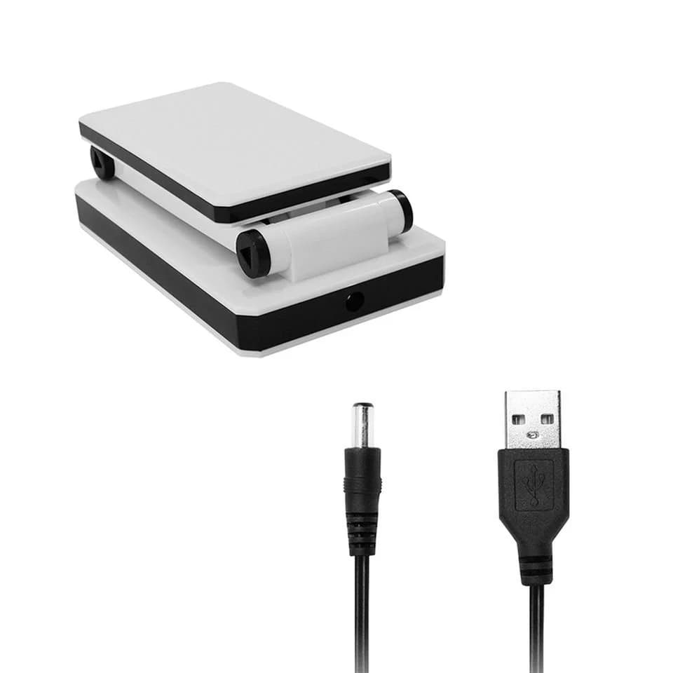 EAXUS LED Schreibtischlampe USB Dimmbar Weiß - Bild 4