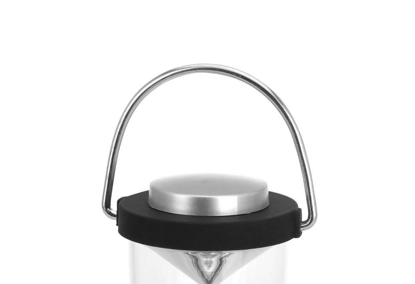 EAXUS LED Laterne Dynamo Camping Lampe Schwarz mit Kurbel - Bild 3
