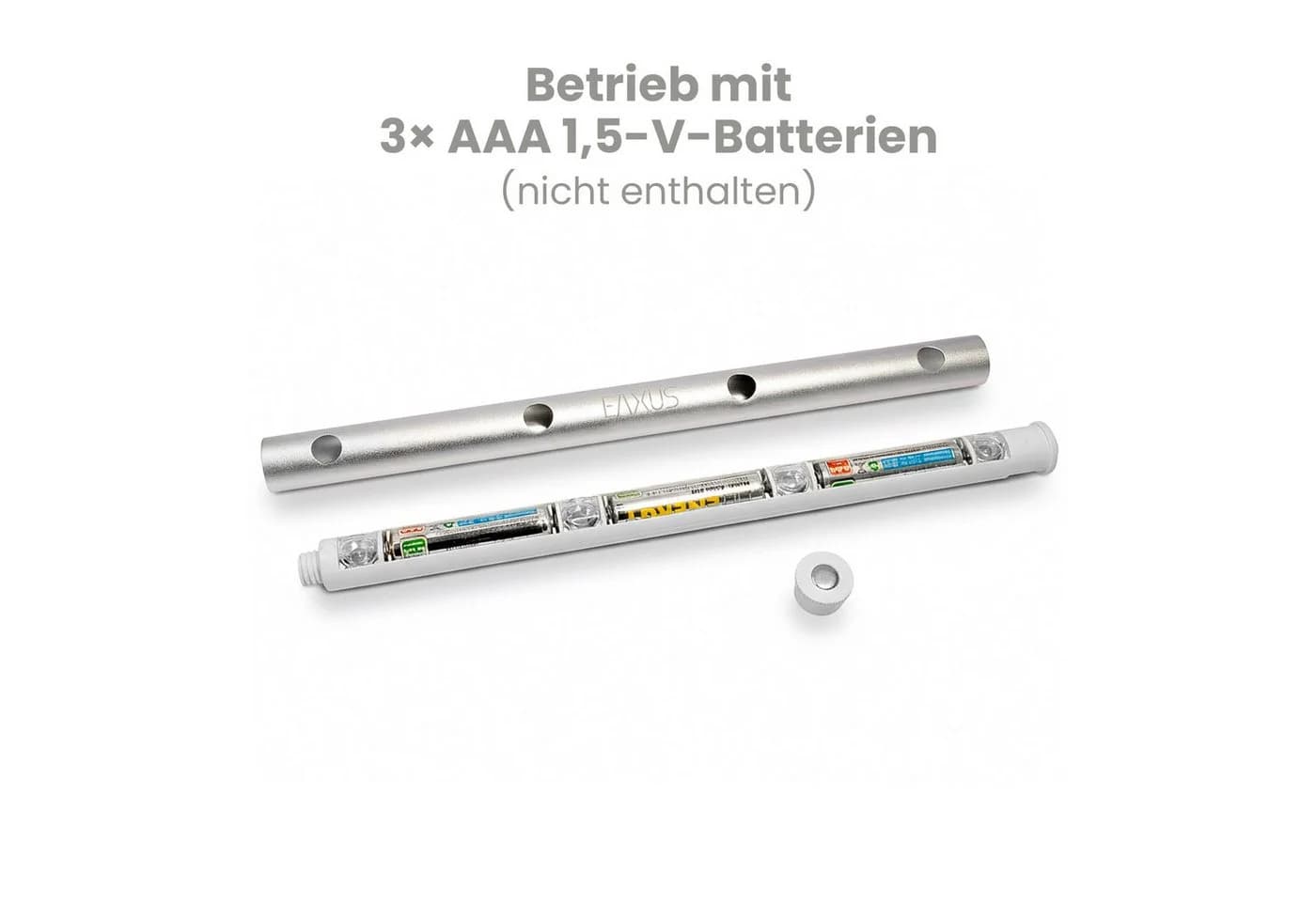 EAXUS LED Unterbauleuchte Silber Batteriebetrieben - Bild 5