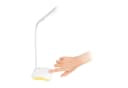 EAXUS LED Schreibtischlampe 2in1 USB Dimmbar Nachtlicht Weiß Bild 5