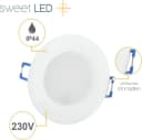 Sweet LED Einbaustrahler CCT IP44 6,5W weiß Bild 3