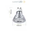 Sweet LED Einbaustrahler 6er Set IP44 Schwarz GU10 LED Bild 3
