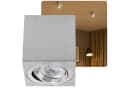 Sweet LED Deckenspott GU10 Aluminium Quadratisch Schwenkbar Warmweiß Bild 2