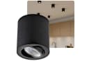 Sweet LED Deckenspot GU10 Dimmbar Schwarz Aluminium Warmweiß Bild 2