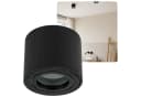 Sweet LED Aufbauleuchte Schwarz Aluminium IP44 Deckenspot Bild 2