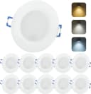 Sweet LED LED Einbaustrahler 10er Set IP44 CCT 230V Weiß Bild 2