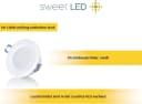 Sweet LED LED Einbaustrahler 10er Set IP44 CCT 230V Weiß Bild 5