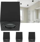 Sweet LED Aufbauleuchte 4er Set GU10 für Bad & Küche IP44 Deckenspots eckig schwarz 230V Bild 2