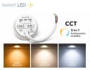 Sweet LED LED Aufbaustrahler 6er Set weiß CCT schwenkbar Bild 5