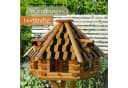 DSH DEKO SHOP HANNUSCH Vogelhaus XXL aus Holz mit Dachgauben Bild 1
