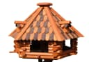 DSH DEKO SHOP HANNUSCH Vogelhaus XXL aus Holz mit Dachgauben Bild 2