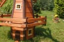 DSH DEKO SHOP HANNUSCH Garten-Windmühle aus Holz Weiß Bild 3
