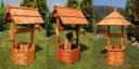 DSH DEKO SHOP HANNUSCH Zierbrunnen Holz Brunnen Bild 1
