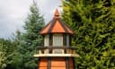 HANNUSCH Leuchtturm Gartenfigur 140 cm Holz mit LED-Beleuchtung Bild 3