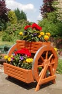 DSH DEKO SHOP HANNUSCH Pflanzentreppe Blumentreppe Holz Bild 1