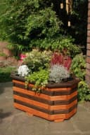 DSH DEKO SHOP Blumenkasten Hannusch Braun-Schwarz Bild 2