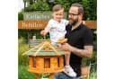 DSH DEKO SHOP HANNUSCH Vogelhaus V 16 L-XXL mit Ständer und Solarbeleuchtung Bild 1