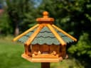 DSH DEKO SHOP HANNUSCH Vogelhaus Futterhaus mit Holzschutz und Bitumendach Bild 1
