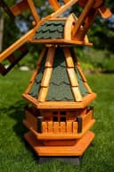 DSH DEKO SHOP HANNUSCH Gartenfigur Windmühle Norddeutsche Art Grün Bild 5