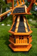 DSH DEKO SHOP HANNUSCH Garten-Windmühle Norddeutsche Art Holz Bild 5