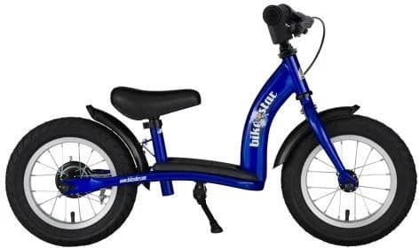 Bikestar Kinderlaufrad 12 Zoll Blau Höhenverstellbar mit Bremse