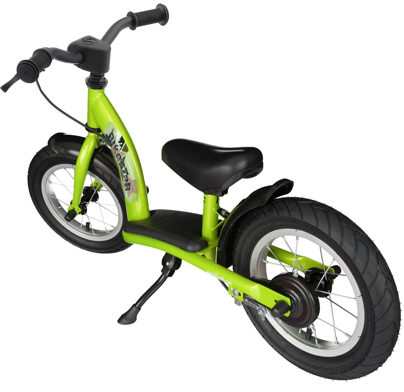 Bikestar Laufrad für Kinder 3-6 Jahre Seitenständer Höhenverstellbar