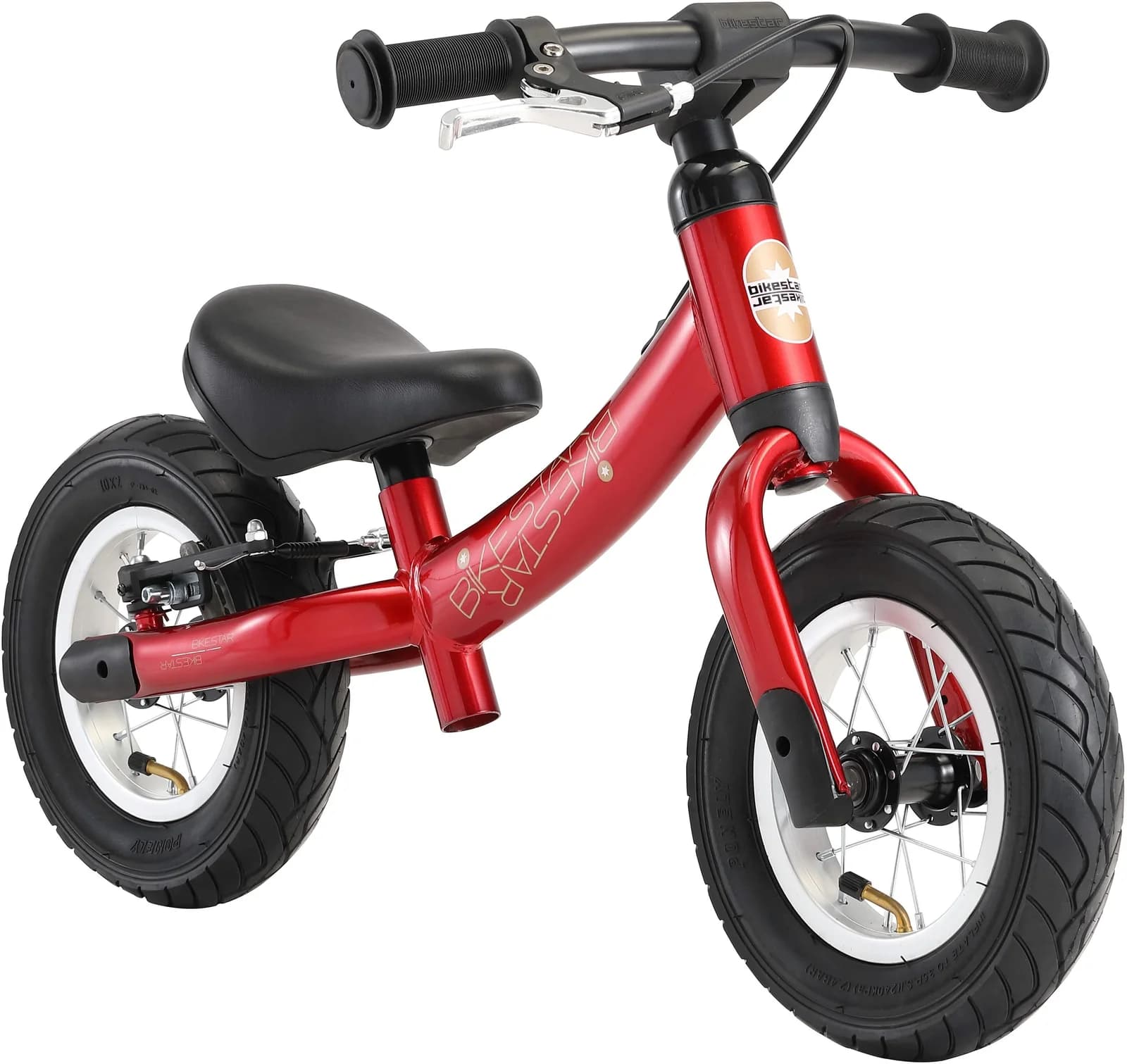 Bikestar Laufrad für Kinder 2-5 Jahre 77,5-97,5 cm mit Bremse