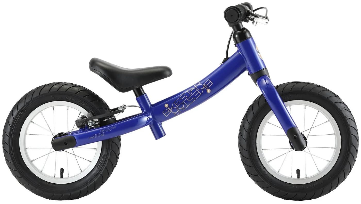 BIKESTAR Kinderlaufrad 12 Zoll Flex Blau höhenverstellbar