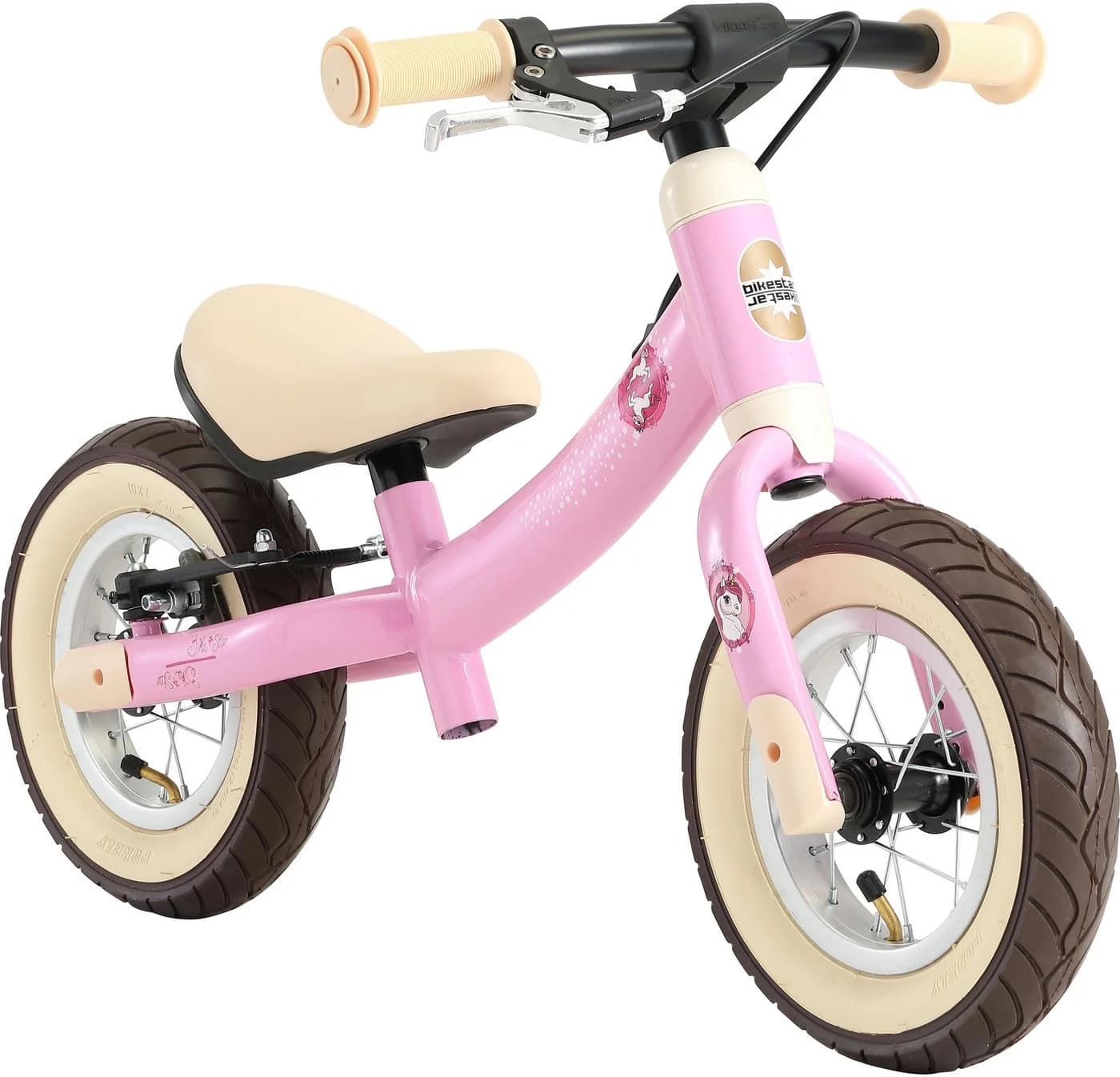 Bikestar Kinderlaufrad 10 Zoll Flex Rosa