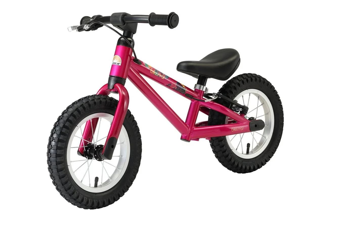 BIKESTAR Laufrad MTB 12 Zoll Lila Kinder ab 3 Jahren