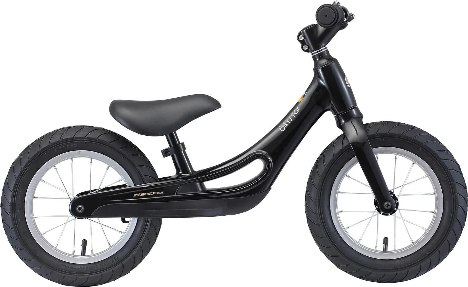 BIKESTAR Cruiser Laufrad Schwarz 12 Zoll Kinder