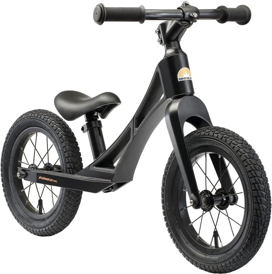 Bikestar Laufrad Schwarz 12 Zoll Höhenverstellbar