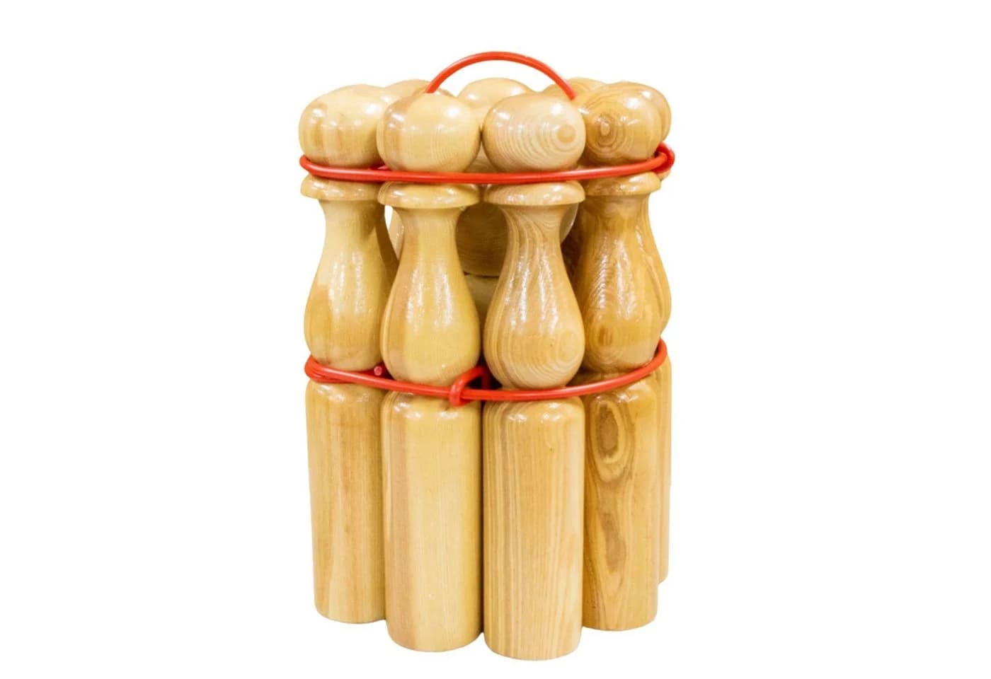 GICO Kegelspiel Set Bowling aus Holz - Bild 2