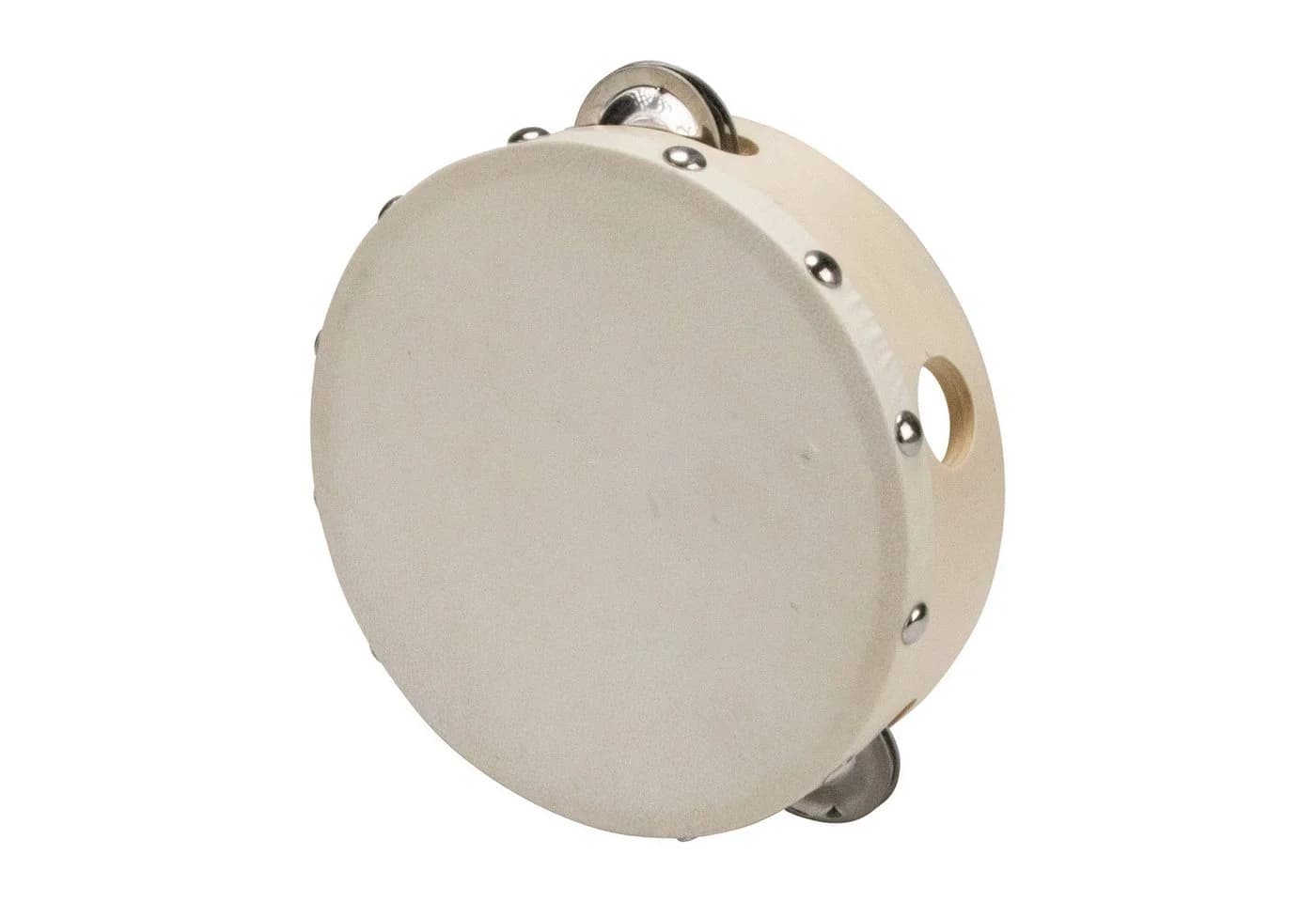 GICO Kinder Tamburin 15cm Holz 4 Schellen - Bild 2