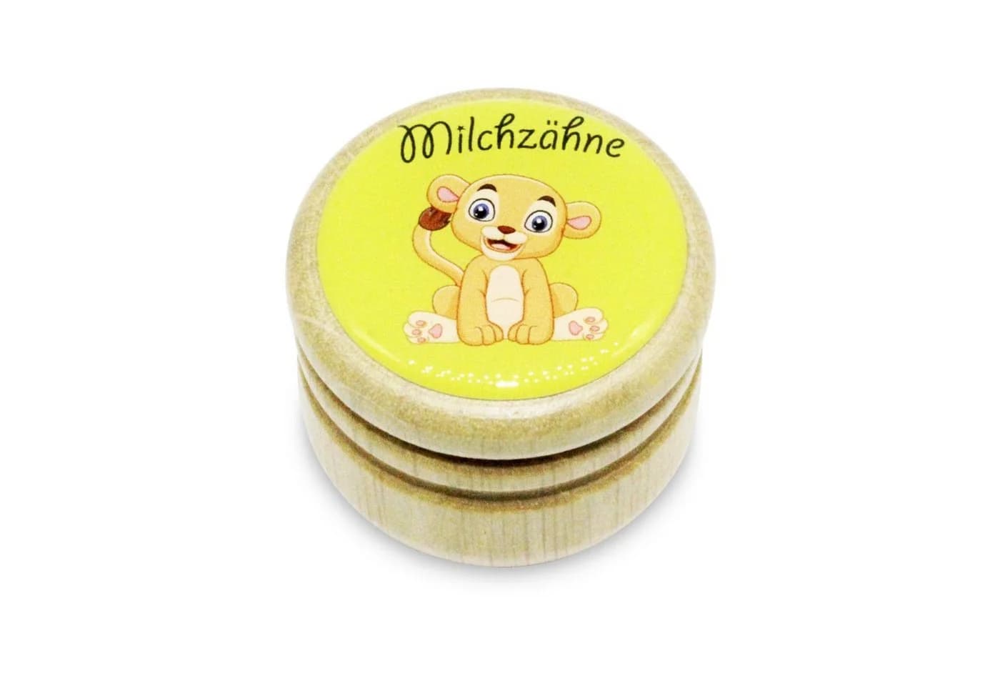GICO Milchzahndose Löwe Holz 44 mm - Bild 2