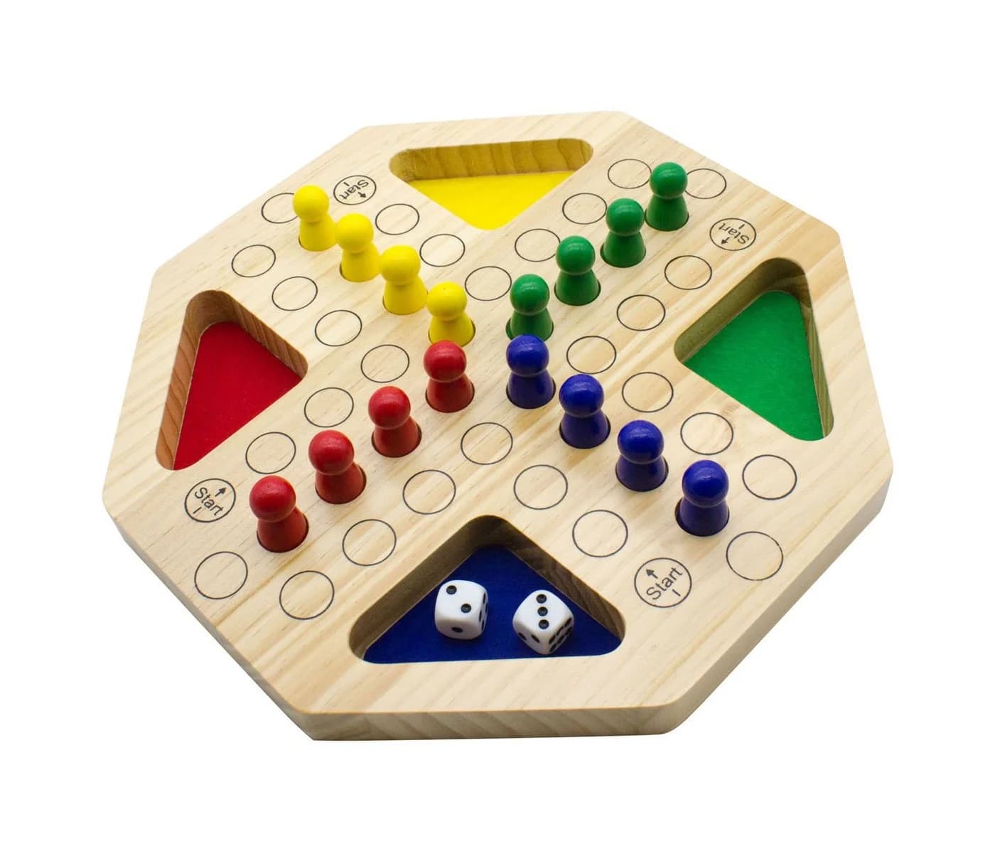GICO LUDO Gesellschaftsspiel Holz XL - Bild 4