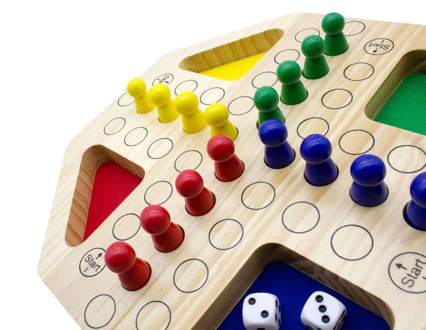 GICO LUDO Gesellschaftsspiel Holz XL - Bild 5