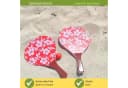 GICO Spielzeug-Gartenset Beach Ball Retro Holz Set 2 Schläger Bild 3