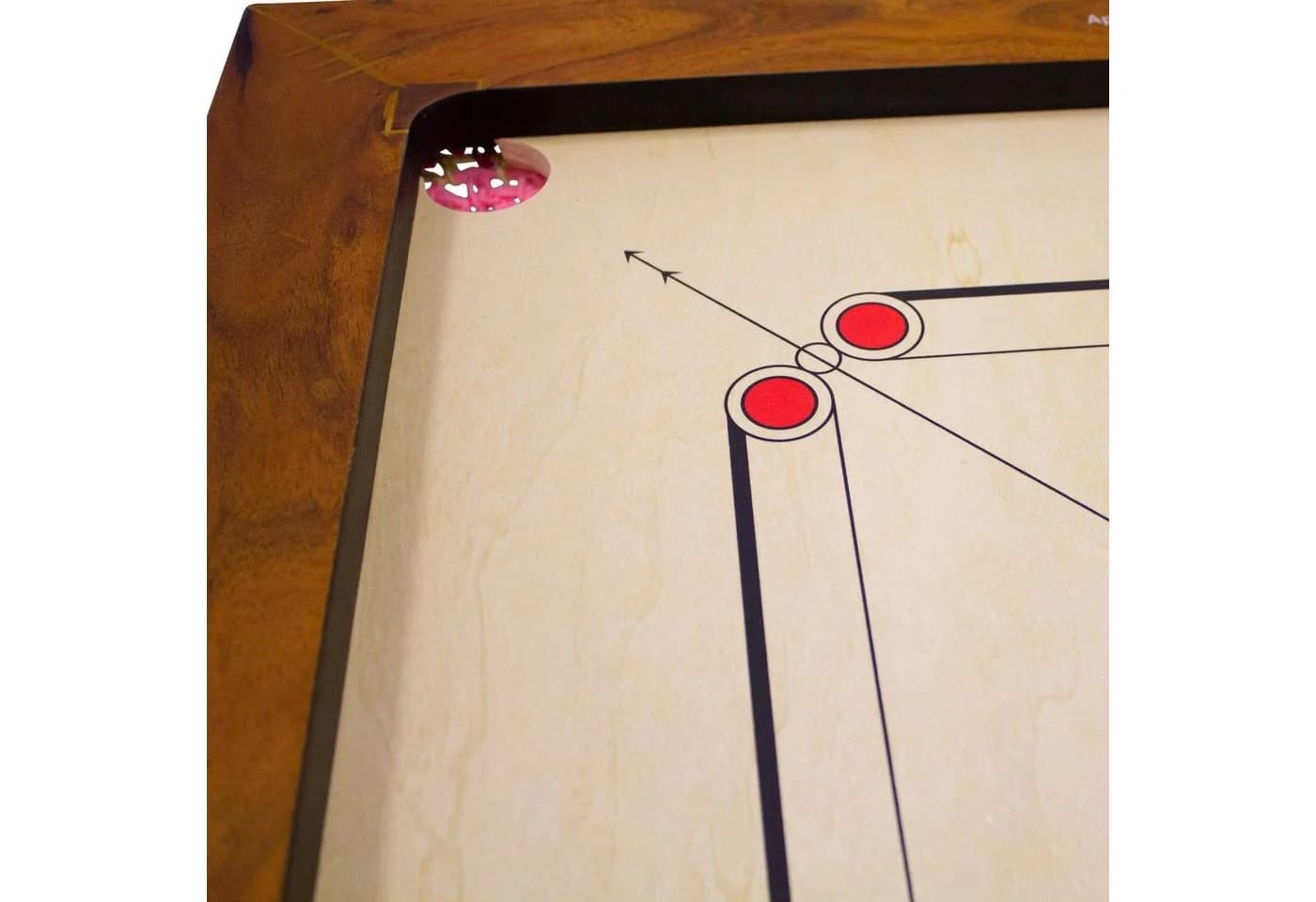 GICO Carrom Board Synco Professional Turnier 74x74 Spielfläche - Bild 3