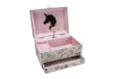 GICO Einhorn Schmuckkästchen Rosa-Lila mit Spieluhr & Schublade Bild 2
