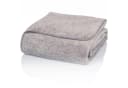 Glart Wolldecke Grau-Meliert Kuscheldecke Baumwolle Bild 2
